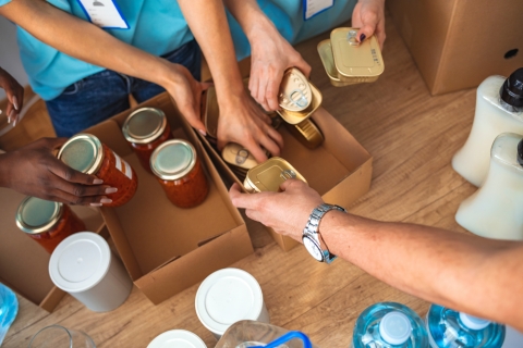 Food and shelter